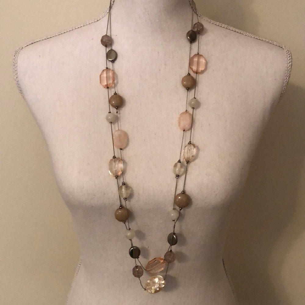 NY&CO Long Neutral Necklace